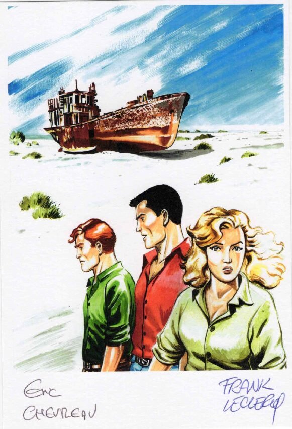 HC83, La chimère de l'Ombre, aventure Bob Morane n° 310 – Image 2