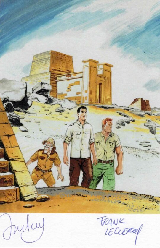 HC84, Les héritiers des Pharaons Noirs, aventure Bob Morane n°306 – Image 2