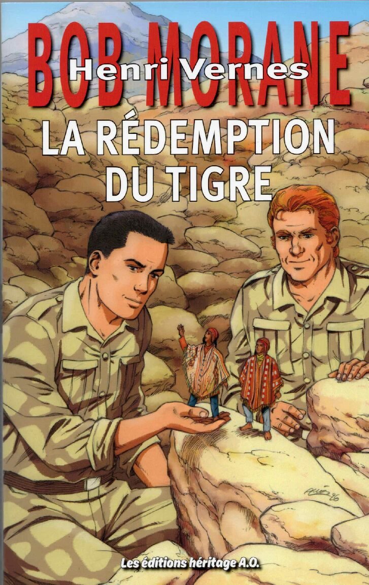 GF121, La rédemption du tigre, aventure Bob Morane n°338