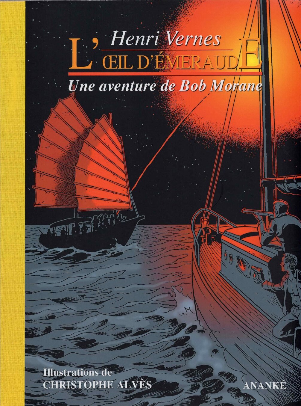 AI09 Version luxe, L'oeil d'Emeraude, aventure de Bob Morane n° 65 (Copie)