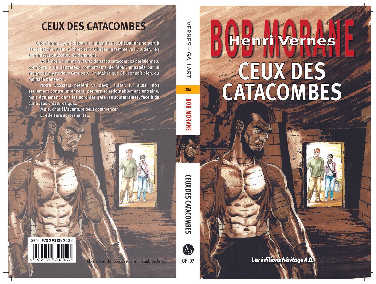 GF109 "Ceux des Catacombes", aventure Bob Morane n°304